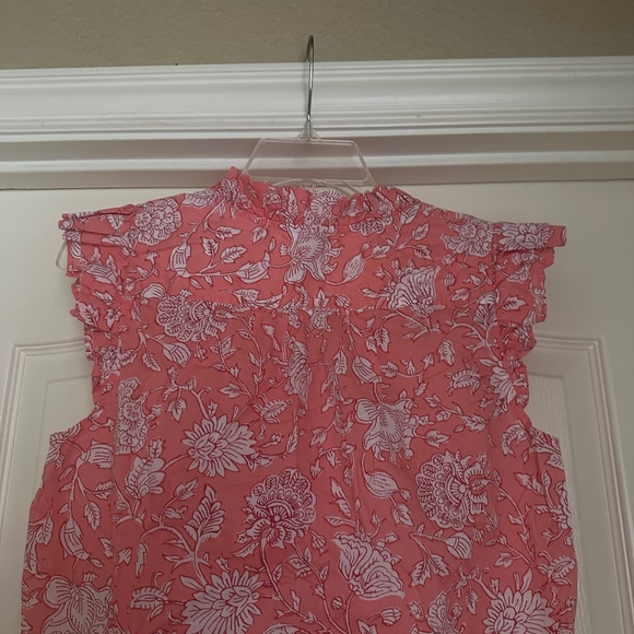 J Crew Ruffle Button Blouse - Picture 7 of 8